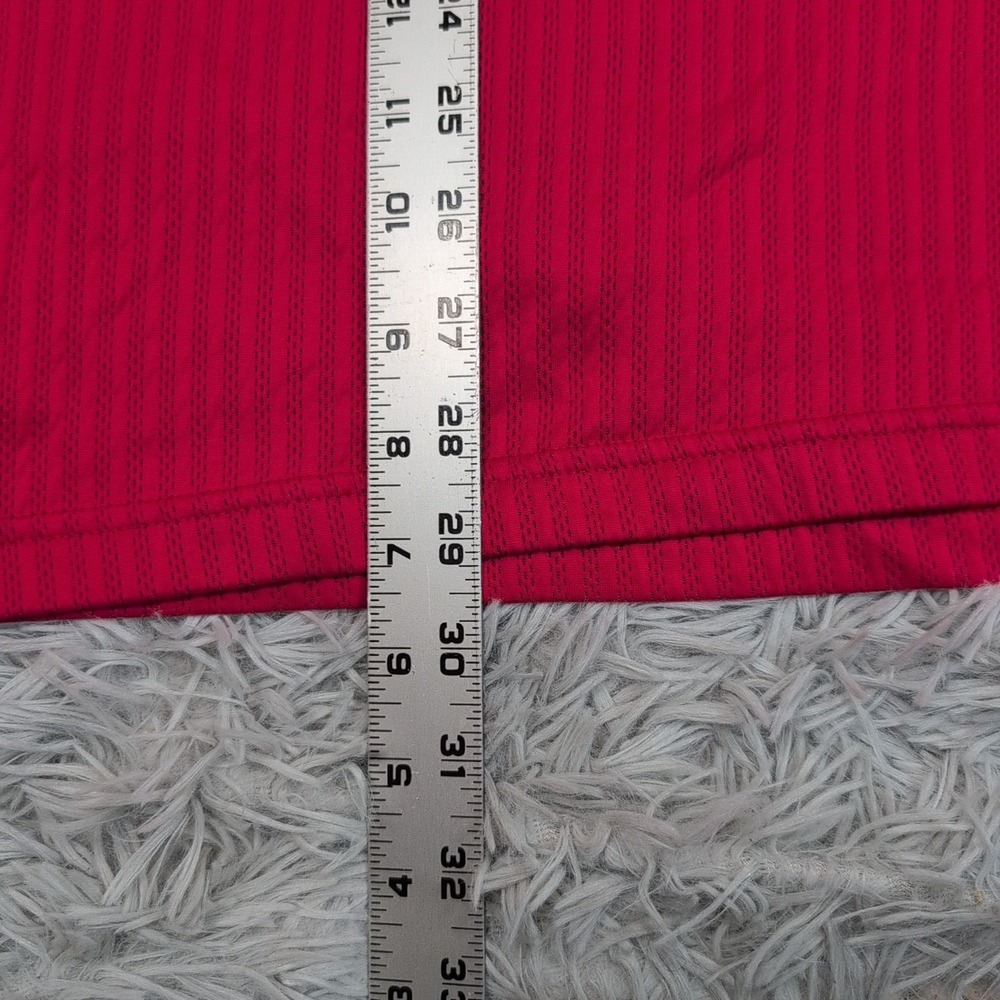 Turtle Creek Shirt Mens XL Red Polo Golf Preppy Smart Wool Blend‎ Comfort Casual - Picture 4 of 7